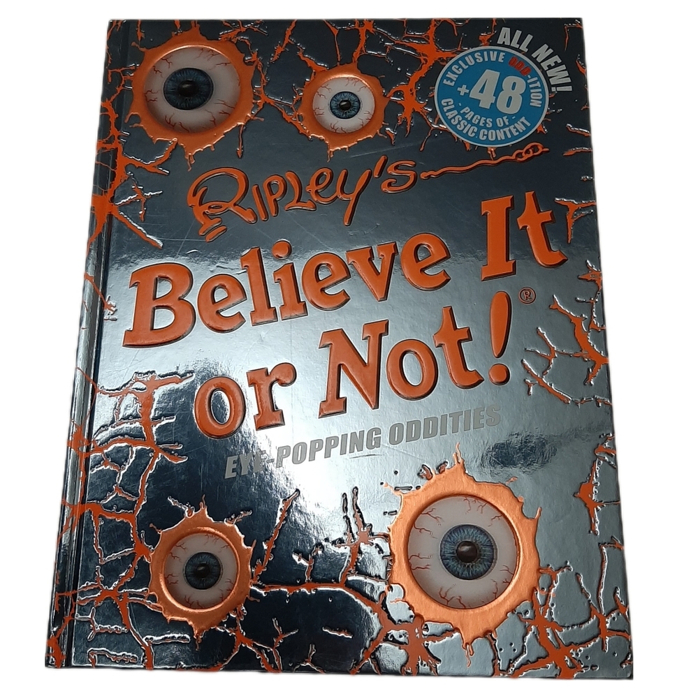 🍒 Ripley's Believe It Or Not! Eye-Popping Oddities #12 - Kids Hardcover HC Book